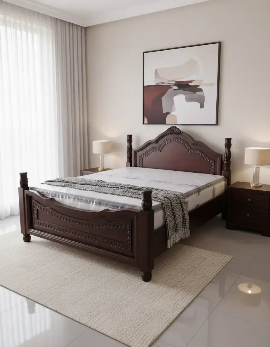 Cama lenuar 1.60 Acabado 609