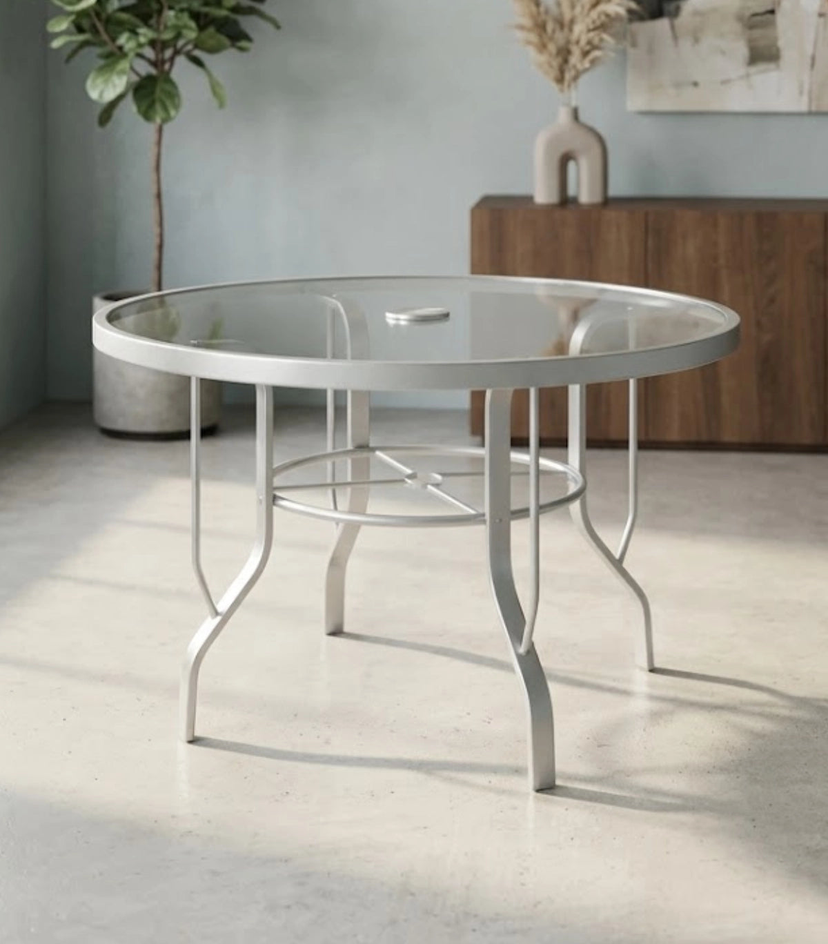Mesa de Comedor 4 Puestos Metálica