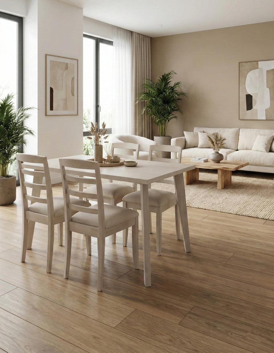 Mesa Comedor Adalia Grey Wash 1.50x0.90