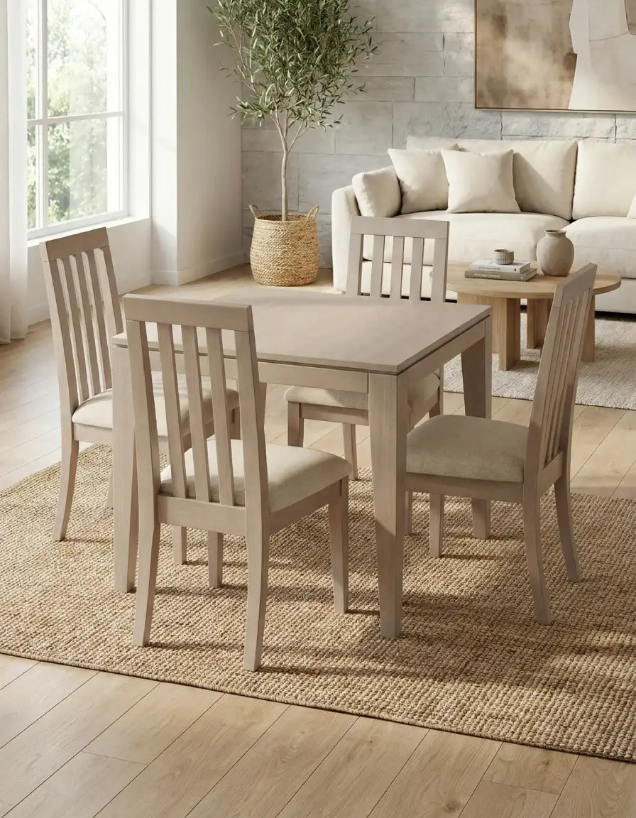 Comedor Castell 1.00 4 Puestos Grey Wash