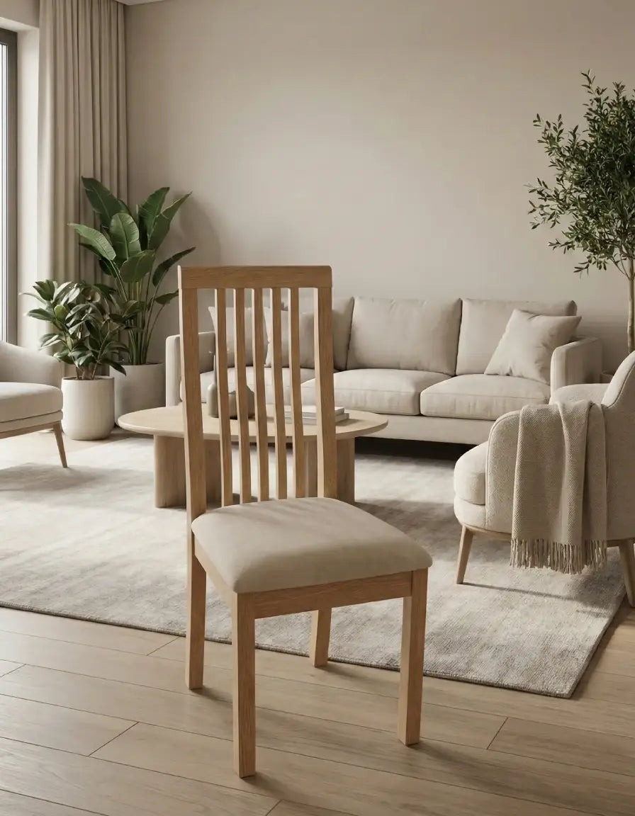 Silla Comedor Dark Natural