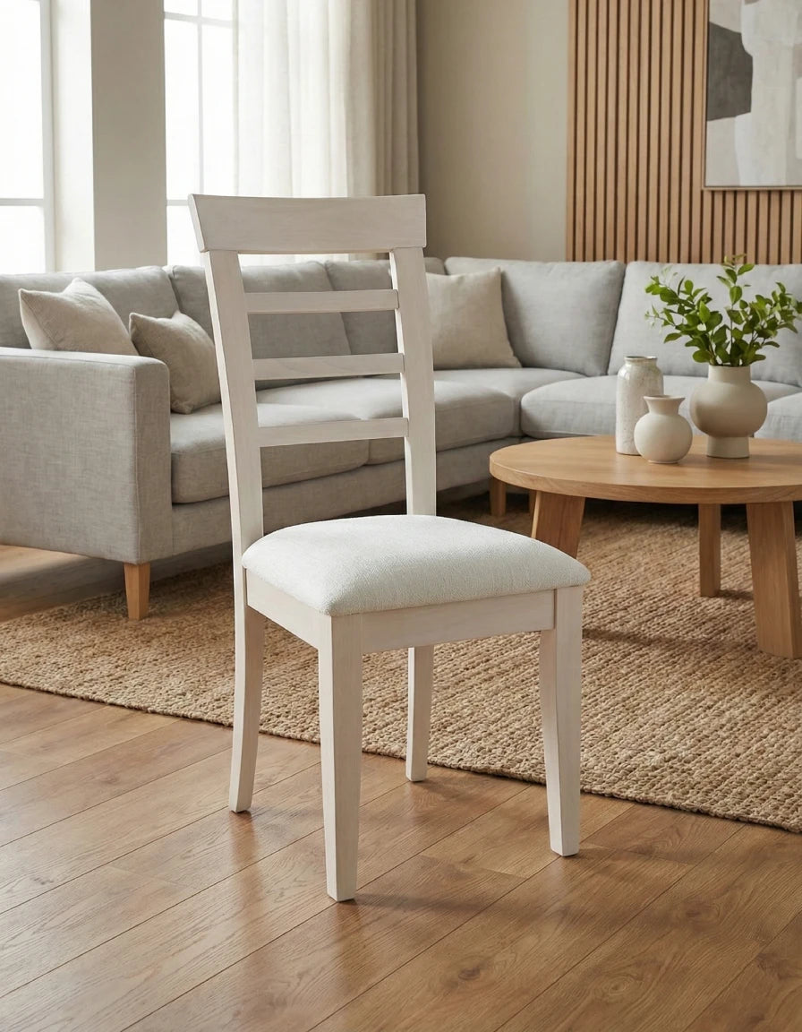 Silla Comedor Melina White Wash