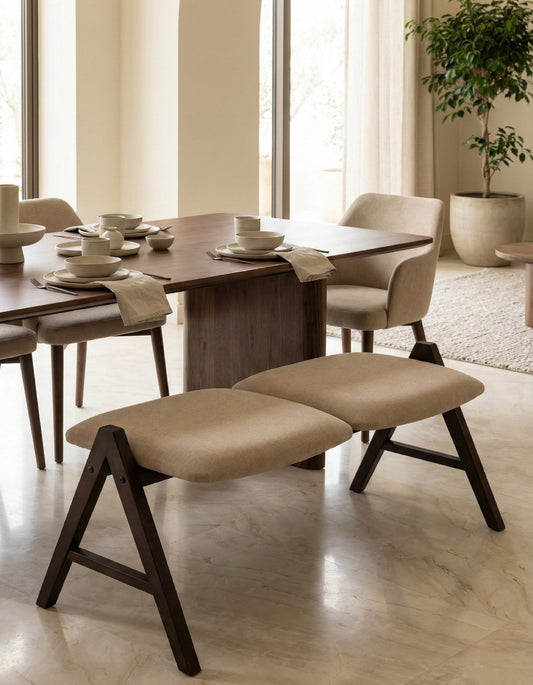 Banca Comedor Colon Caoba Cosmic Late