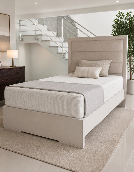 Cama Grace 140x190 Tapizada