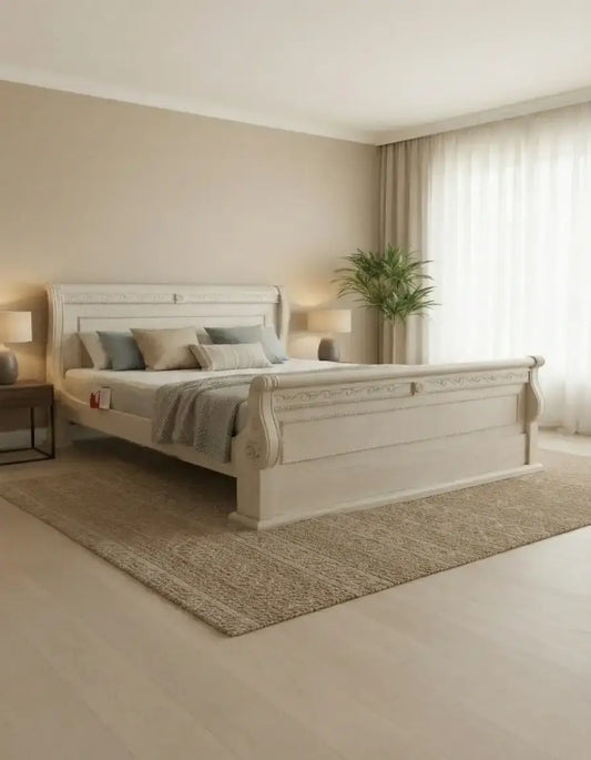 Cama Anastasia 1.40 Grey Wash