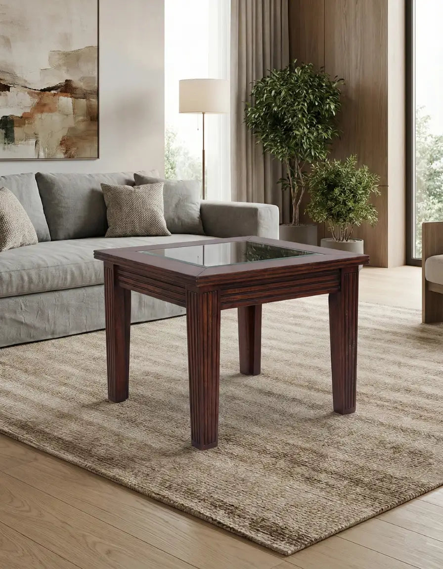 Mesa Auxiliar Adra Red Mahogany