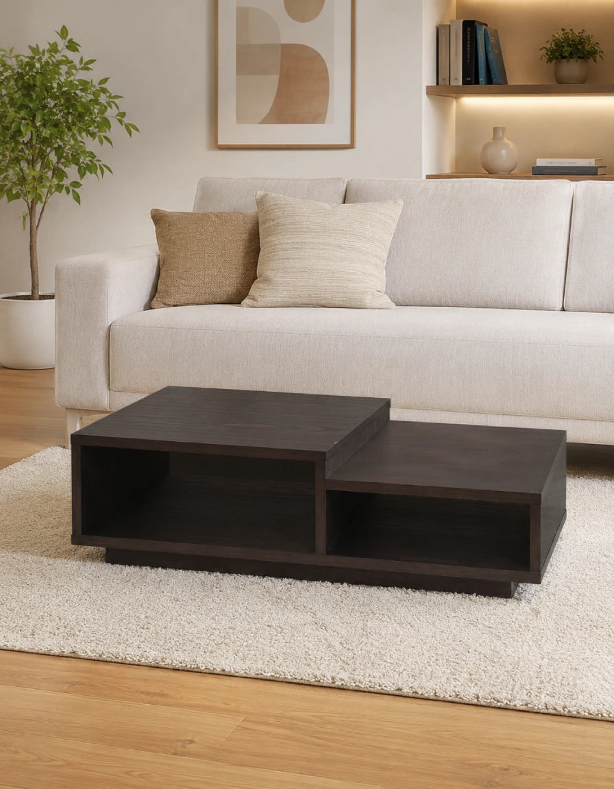 Mesa de Centro Kubus 90X47X27 Caoba