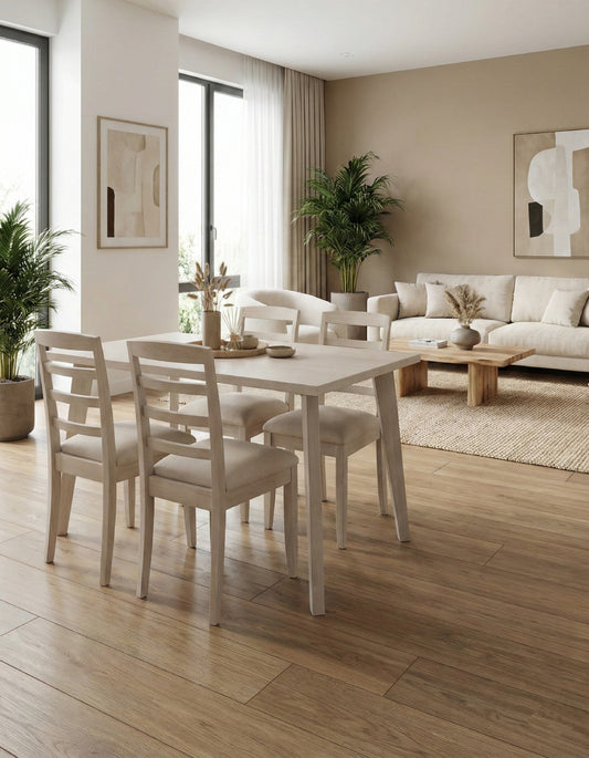 Mesa Comedor Adalia Grey Wash 1.50x0.90