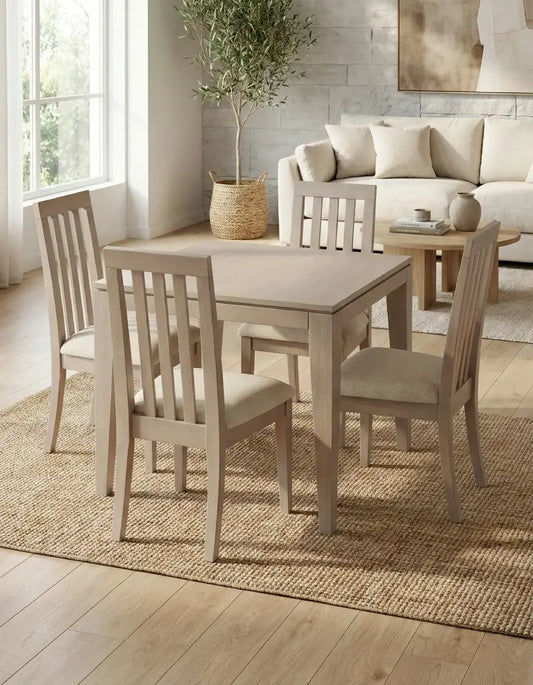 Comedor Castell 1.00 4 Puestos Grey Wash