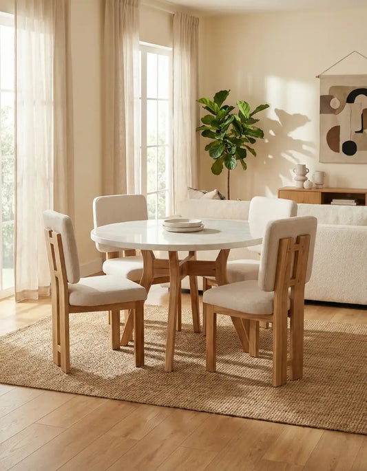 Comedor Circular 1.20 Sunday Natural