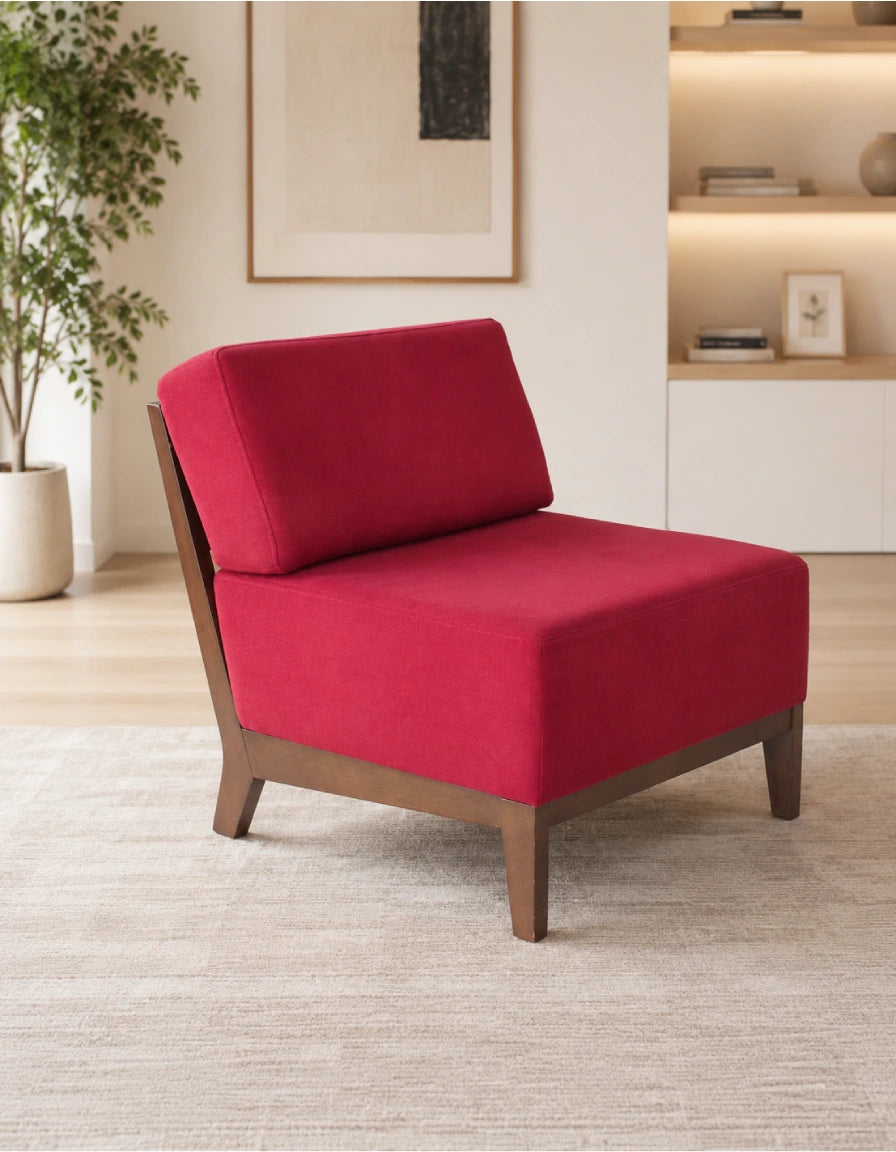 Sillón Nápoles Kazan Rojo