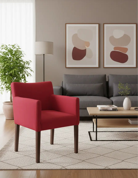 Sillón Emelina NT Braxton Rojo