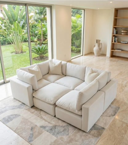 Sala en L 6 Puestos Orión