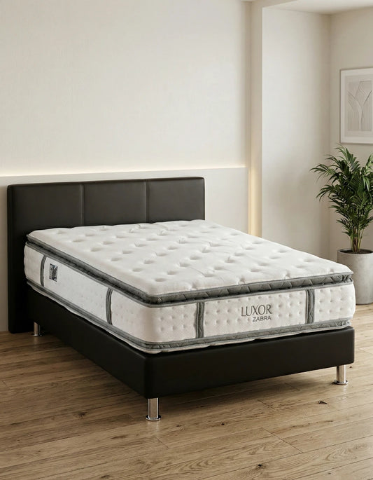 Colchón Luxor Doble Pillow (Zabra)